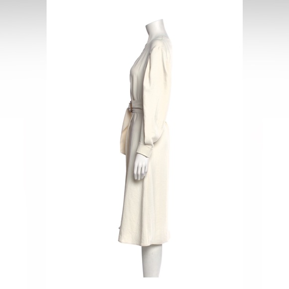 NWT- BA&SH V NECK MIDI LENGHT DRESS - Picture 2 of 3